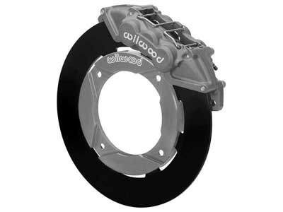 Wilwood 140-17038 Front UTV6 RACE Gray Anodized Big Brake Kit for 2019-up Honda Talon 1000 / Wilwood 140-17038 Front UTV6 RACE Big Brake Kit