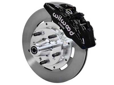 Wilwood 140-17321 Dynapro 12" Front Big Brake Kit, Black, for CDP 73-83 A,B,E,F,J Body w/Disc / Wilwood 140-17321 1973-1983 CDP Big Brake Kit