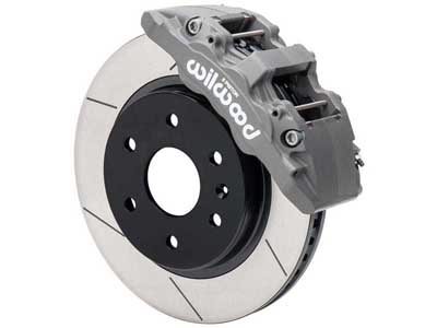 Wilwood 140-17511-C Front 13.31" AERO6-DM Big Brake Kit, Gray, Slotted, for 2015-2021 Toyota Tacoma / Wilwood 140-17511-C Front AERO6-DM Big Brake Kit