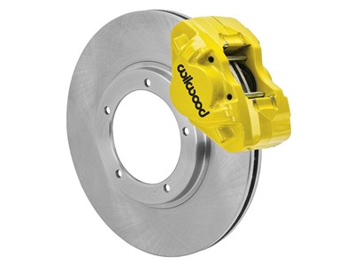 Wilwood 140-17652-Y D31 11" Front Brake Kit W/Lines, Yellow for 1969-1974 Porsche 911 W/3.00 Mount / Wilwood 140-17652-Y Porsche Front Big Brake Kit
