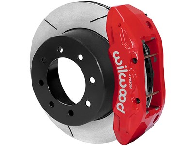 Wilwood 140-17697-R TX6-DM 15.5" Rear Big Brake Kit W/Lines, Red for 2023-up Ford F250/F350 4WD / Wilwood 140-17697-R TX6-DM Rear Big Brake Kit