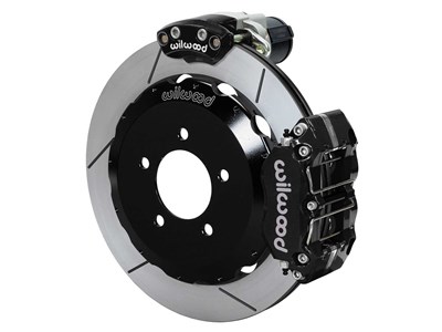 Wilwood 140-17725 DPR 12.88" Rear EPB Brake Kit W/Lines, Black, Slotted for Factory-5 Mustang IRS / Wilwood 140-17725 Dynapro EPB Rear Big Brake Kit