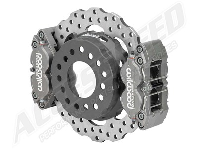 Wilwood 140-17874-D XRD 11.25" Rear Dual Drag Brake Kit, Lug-Mount, Drilled for New Ford 2.50 Offset / Wilwood 140-17874-D XRD Rear Drag Brake Kit