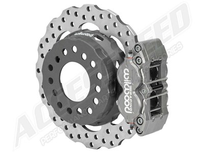 Wilwood 140-17879-D XRD 11.25" Rear Single Drag Brake Kit, Drilled For Olds/Pontiac 2.81 Offset / Wilwood 140-17879-D XRD Rear Drag Brake Kit