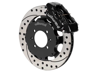 Wilwood 140-17935-D Dynalite 11.75" Front Brake Kit W/Lines, Black, Drilled, 1990-2005 Mazda Miata / Wilwood 140-17935-D Dynalite Front Big Brake Kit