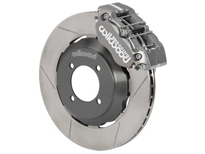 Wilwood 140-17936 Dynapro-ST 11.75" Front Road Race Brake Kit W/Lines Gray Calipers 1990-2005 Miata / Wilwood 140-17936 Dynapro-ST Front Big Brake Kit