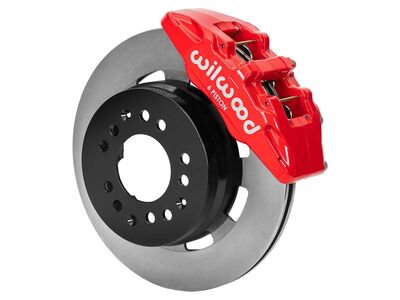 Wilwood 140-17984-R DPR6 12" Front Brake Kit Black for Art Morrison, Roadster Shop Wilwood Spindles / Wilwood 140-17984-R DPR6 12" Front Brake Kit