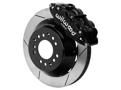 Wilwood 140-17986 SL6R 14" Front Brake Kit Slotted Art Morrison, Roadster Shop Wilwood Spindles / Wilwood 140-17986 SL6R 14" Front Big Brake Kit