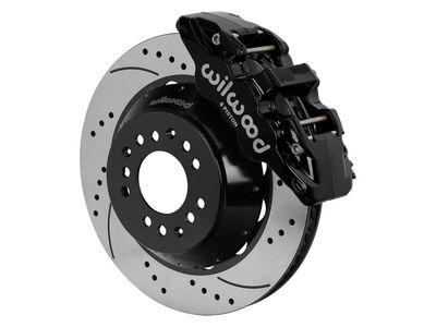 Wilwood 140-17988-D AERO6 15" Front Brake Kit Drilled Art Morrison, Roadster Shop Wilwood Spindles / Wilwood 140-17988-D AERO6 15" Front Big Brake Kit