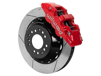 Wilwood 140-17988-R AERO6 15" Front Brake Kit Slotted Art Morrison, Roadster Shop Wilwood Spindles / Wilwood 140-17988-R AERO6 15" Front Big Brake Kit
