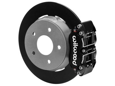Wilwood 140-18060 Rear Big Brake Kit, Black, Plain Rotors, 2022-up Polaris RZR Turbo & Pro R 5-Lug / Wilwood 140-18060 RZR Rear Big Brake Kit
