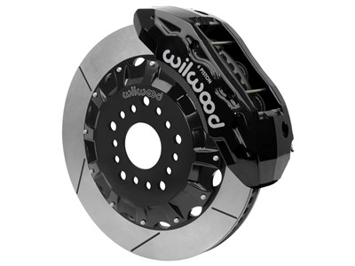Wilwood 140-18123 TX6R 16" Big Brake Kit Black Slotted for 1963-1987 C10 With Wilwood ProSpindles / Wilwood 140-18123 TX6R 16" Big Brake Kit