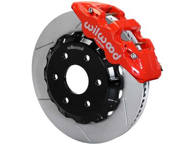 Wilwood 140-18156-R AERO6 Front 14" Big Brake Kit-Red for 1971-1991 GM Blazer 4x4 / Wilwood 140-18156-R AERO6 Front Big Brake Kit