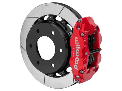Wilwood 140-18160-R FNSL4R Rear 12.88" Big Brake Kit, Red for 1971-1991 GM Blazer 4x4 2.46" Offset / Wilwood 140-18160-R SL4R Rear Big Brake Kit
