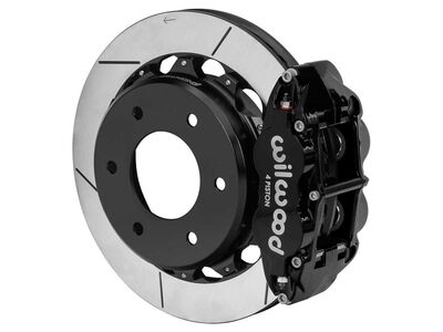 Wilwood 140-18161 FNSL4R Rear 12.88" EPB Big Brake Kit, Black for 1971-1991 GM Blazer 4x4 2.46" OS / Wilwood 140-18161 SL4R EPB Rear Big Brake Kit