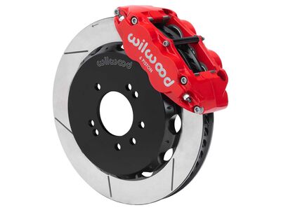 Wilwood 140-18256-R FNSL6R Front 12.88" Big Brake Kit, Red for 1999-2002 Nissan Skyline / Wilwood 140-18256-R FNSL6R Front Big Brake Kit