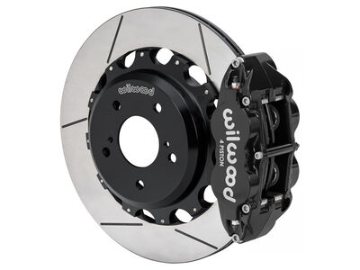 Wilwood 140-18274 FNSL4R Rear 13.50" Big Brake Kit, Black for 1989-2002 Nissan Skyline / Wilwood 140-18274 SL4R Rear Big Brake Kit
