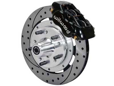 Wilwood 140-4258-BD Dynalite Front Big Brake Kit,10.75", Drilled Art Morrison Strut / Wilwood 140-4258-BD Big Brake Kit
