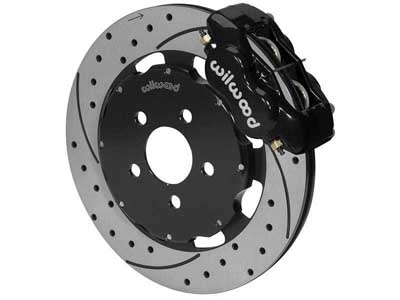 Wilwood 140-6376-D Dynalite 12.19" Front Big Brake Kit, Drilled, Black, Neon SRT-4 & PT Cruiser / Wilwood 140-6376-D Big Brake Kit