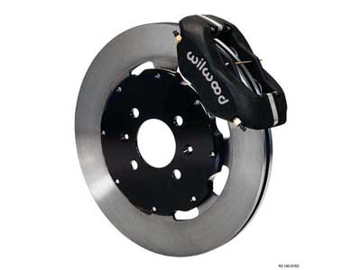 Wilwood 140-7015 Black Forged Dynalite Front Big Brake Kit 2002-2006 Mitsubishi Lancer / Wilwood 140-7015 Big Brake Kit