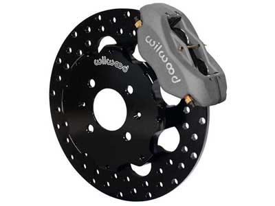 Wilwood 140-8442-D Dynalite Front Drag Brake Kit, Drilled Integra/Civic w/Fac.262mm Rtr / Wilwood 140-8442-D Big Brake Kit
