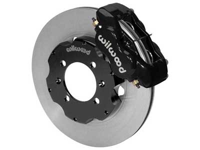 Wilwood 140-8695 Dynalite 12.19" Front Big Brake Kit, Black, 1988-2000 Honda Civic W/240mm OE Rotor / Wilwood 140-8695 Big Brake Kit