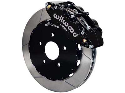 Wilwood 140-8753 Superlite SL6R Front 13" Big Brake Kit, Black, Slotted, 2004 2005 2006 Pontiac GTO / Wilwood 140-8753 Big Brake Kit