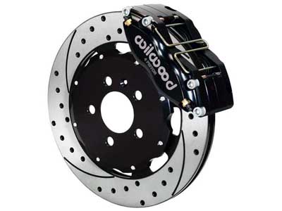 Wilwood 140-9193 Dynapro Front 12" Big Brake Kit, Black, Drilled, 1999-2007 Subaru Impreza WRX / Wilwood 140-9193-D Big Brake Kit