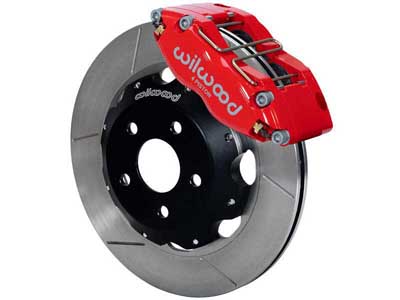Wilwood 140-9193-R Dynapro Front 12" Big Brake Kit, Red, Slotted, 1999-2007 Subaru Impreza WRX / Wilwood 140-9193-R Big Brake Kit