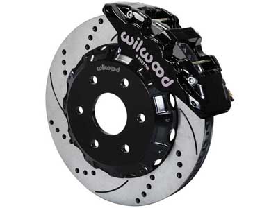 Wilwood 140-9789-D AERO6 Black Front 14.25" Drilled & Slotted Big Brake Kit 2000-2019 GM Truck/SUV / Wilwood 140-9789-D Big Brake Kit