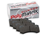 Wilwood 150-15193K Poly-Carbon Matrix Brake Pad Set, Pad #6617 W6A /W4A, AERO 4/6 (.670") / Wilwood 150-15193K Brake Pads