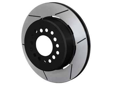 Wilwood 160-12150-GTB 12.19" Ultralite HPS 32 Vane Rotor & Hat, Slotted, 0.81" Thick / Wilwood 160-12150-GTB Ultralite HPS 32 Vane Rotor