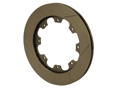 Wilwood 160-12285-B GT 36 11.75" x 0.81" Burnished Rotor Ring, Right-Hand, Curved Vane, 8x7.00 / Wilwood 160-12285-B GT 36 Burnished Rotor