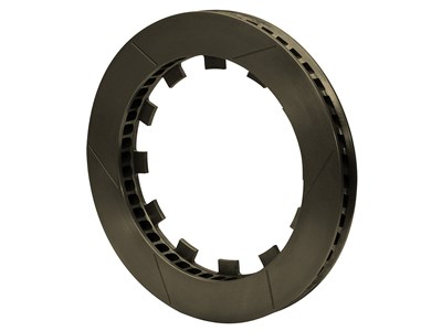 Wilwood 160-16534-B GT 48 Burnished Curved Vane Rotor, 12-Lug x 7.77 Snap Ring, 48 CV, GT, SPEC37 / Wilwood 160-16534-B GT Burnished Curved Vane Rotor