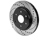 Wilwood 160-16717-BK Drilled & Slotted Rotor-0.59 Offset SRP-BLK-LH 13.38x 1.25, 6x5.315