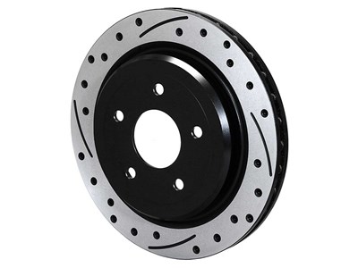 Wilwood 160-17588-BK 13.38" Drilled & Slotted 5 x 5.50 Left-Hand Rotor / Wilwood 160-17588-BK SRP 48 Vane Rotor