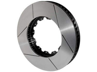 Wilwood 160-17706-GTB Slotted 15.35" Curved Vane Rotor, 12 x 8.60, Left-Hand / Wilwood 160-17706-GTB GT 60 Curved Vane Rotor