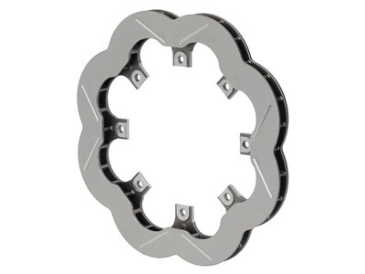 Wilwood 160-17781 11.75" Super Alloy Scalloped 32-Vane Slotted Rotor, 8 x 7.00 / Wilwood 160-17781 GT 32 Vane Super Alloy Rotor
