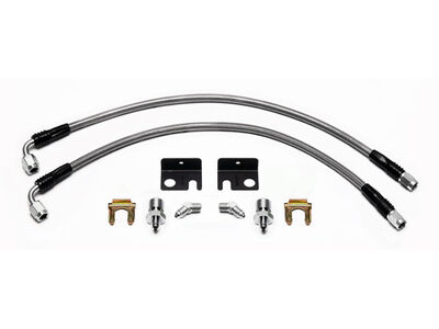 Wilwood 220-15714 Flexline Front Brake Line Kit for Toyota LC70 / Wilwood 220-15714 Flexline Brake Line Kit