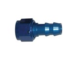 Wilwood 220-7534 Fitting, Straight -6 Swivel to 3/8 Hose Barb, Aluminum / Wilwood 220-7534 Fitting