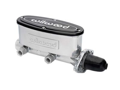 Wilwood 260-18184-P High Volume Tandem Master Cylinder - 15/16" Bore, Chrome Pwd-w/o Pushrod / Wilwood 260-18184-P Tandem Master Cylinder