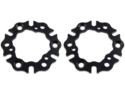 Wilwood 300-10530-2 Floating Midget Front Rotor Adaptor 2-Pack Kit, 6 x 5.50 BC, 3 x 5.00 BC / Wilwood 300-10530-2 Rotor Hat Adapter