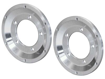 Wilwood 300-3307-2 Front Rotor Adaptor 2-Pack Kit, 10.75" x 6 Bolt Rotor / Wilwood 300-3307-2 Rotor Hat Adapter