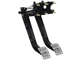 Wilwood 340-15074 Reverse Swing Mount Tru-Bar Aluminum 6.25:1 Ratio Brake and Clutch Pedal Combo / Wilwood 340-15074 Pedal Assembly