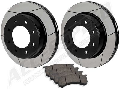 Wilwood TX6R 15" Rear Replacement 1-Pc Rotors & Pads for 2013-Newer Ford F250/F350 W/Wilwood Brakes / 