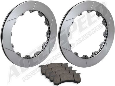 Wilwood TX6R 15" Rear Replacement 2-Pc Rotors & Pads for 2013-Newer Ford F250/F350 W/Wilwood Brakes / 