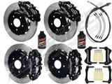 Wilwood Superlite 13" Front & Rear Big Brake Combo, Black, Slotted, 1966-1975 Bronco W/Small 2.36 OS / 