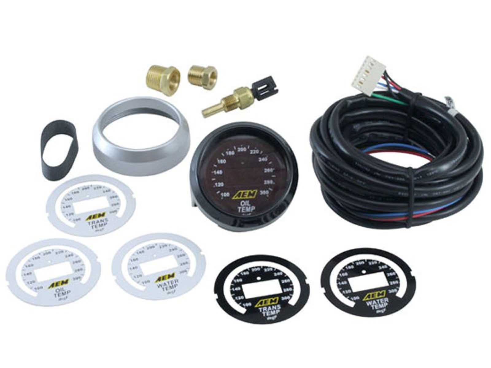 AEM 304402 Oil Temperature Display Gauge
