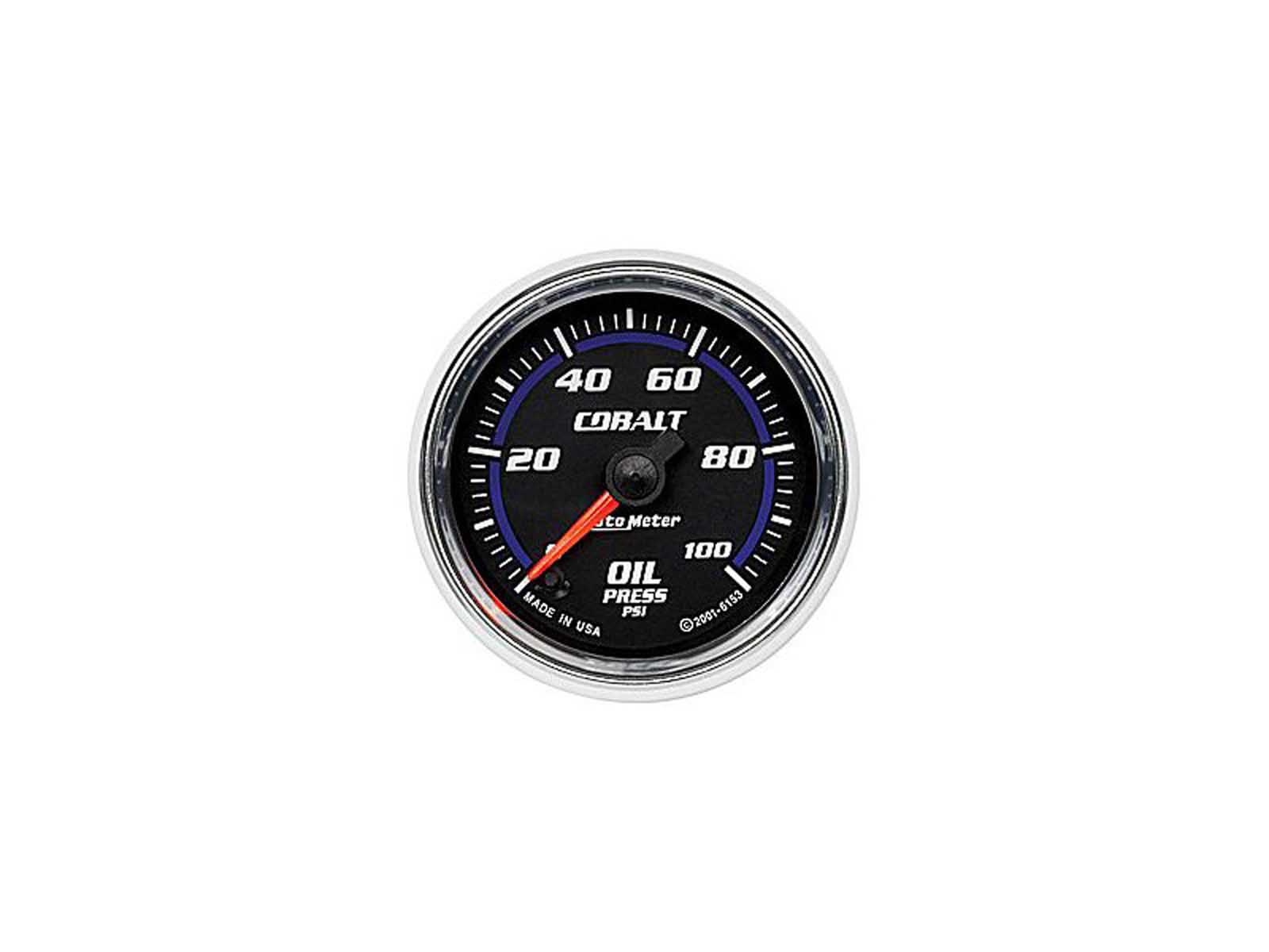 AutoMeter Cobalt 6153 0100PSI Oil Gauge Electric