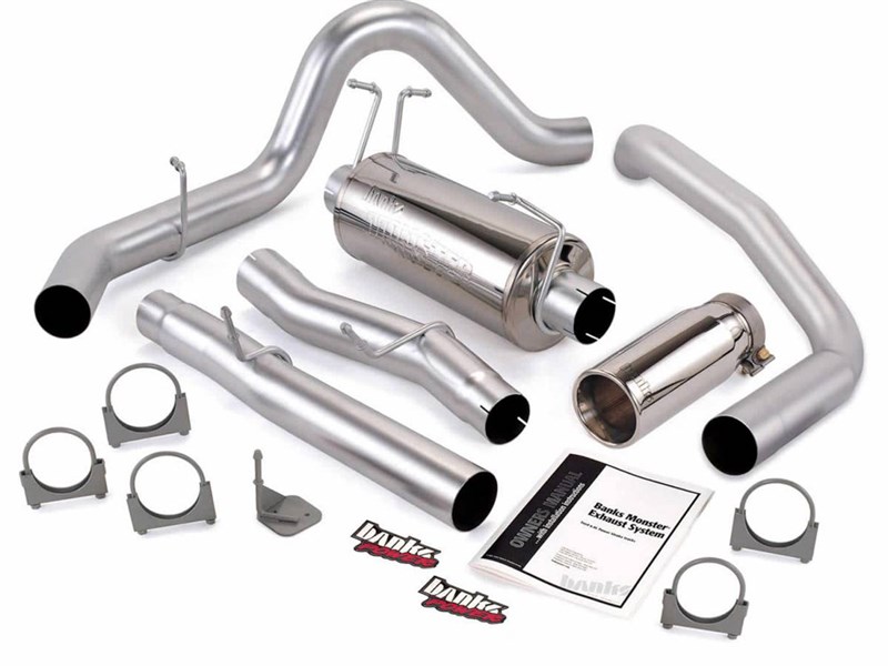 2003-2005 Ford Excursion 6.0 Banks 48788 Monster 4-inch Exhaust System